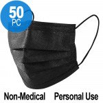 Personal Disposable Protection Cover Black (50PC Per Package Black) [Call for Pricing]
